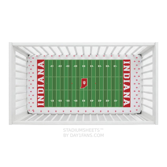 Indiana Hoosiers StadiumSheets™ Crib Sheets