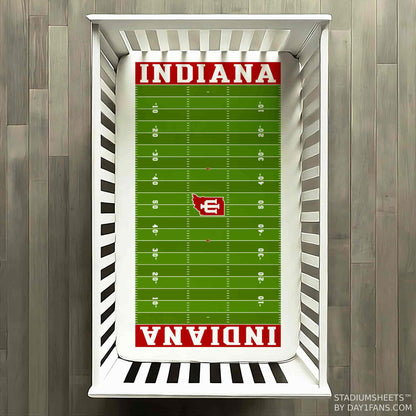 Indiana Hoosiers StadiumSheets™ Crib Sheets