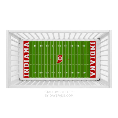 Indiana Hoosiers StadiumSheets™ Crib Sheets