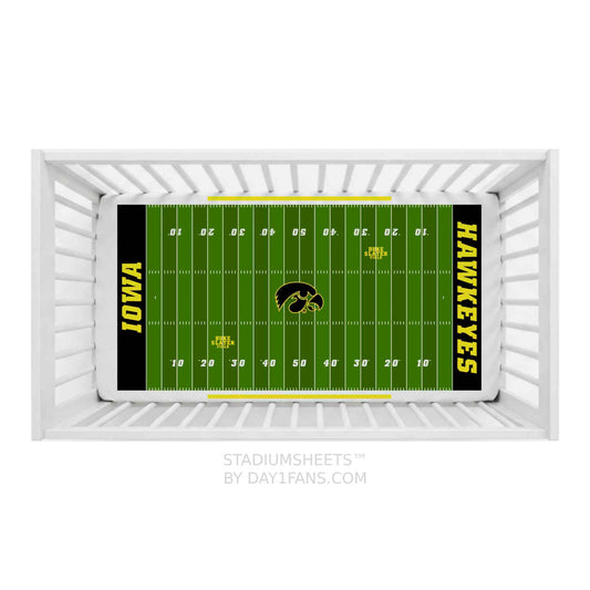 Iowa Hawkeyes StadiumSheets™ Crib Sheets