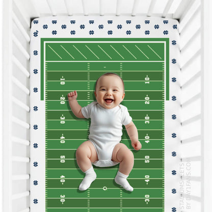 Notre Dame Fighting Irish StadiumSheets™ Crib Sheets
