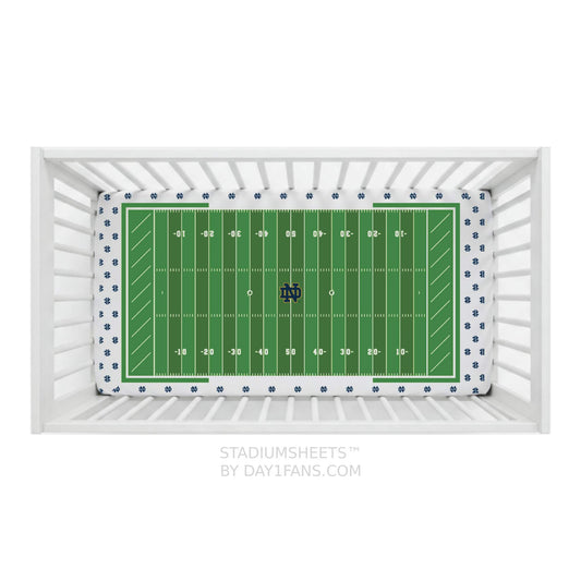 Notre Dame Fighting Irish StadiumSheets™ Crib Sheets