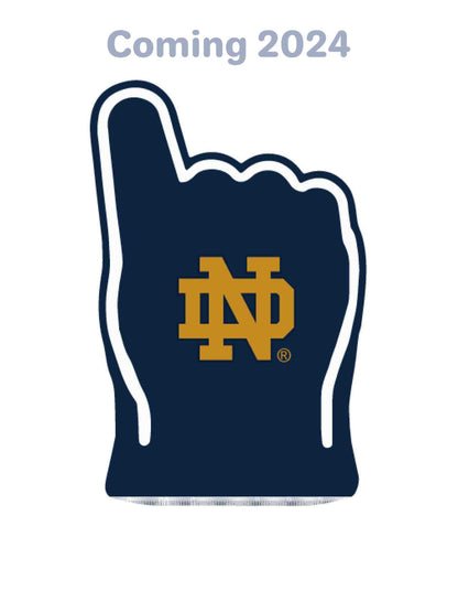 Notre Dame Go Irish FanMitts Baby Mittens Blue Back