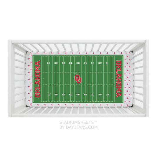 Oklahoma Sooners StadiumSheets™ Crib Sheets