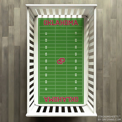 Oklahoma Sooners StadiumSheets™ Crib Sheets