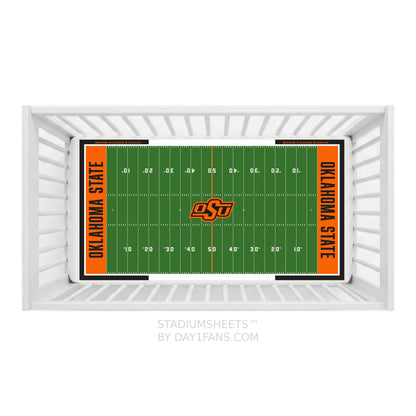 Oklahoma State Cowboys StadiumSheets™ Crib Sheets