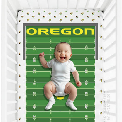 Oregon Ducks StadiumSheets™ Crib Sheets