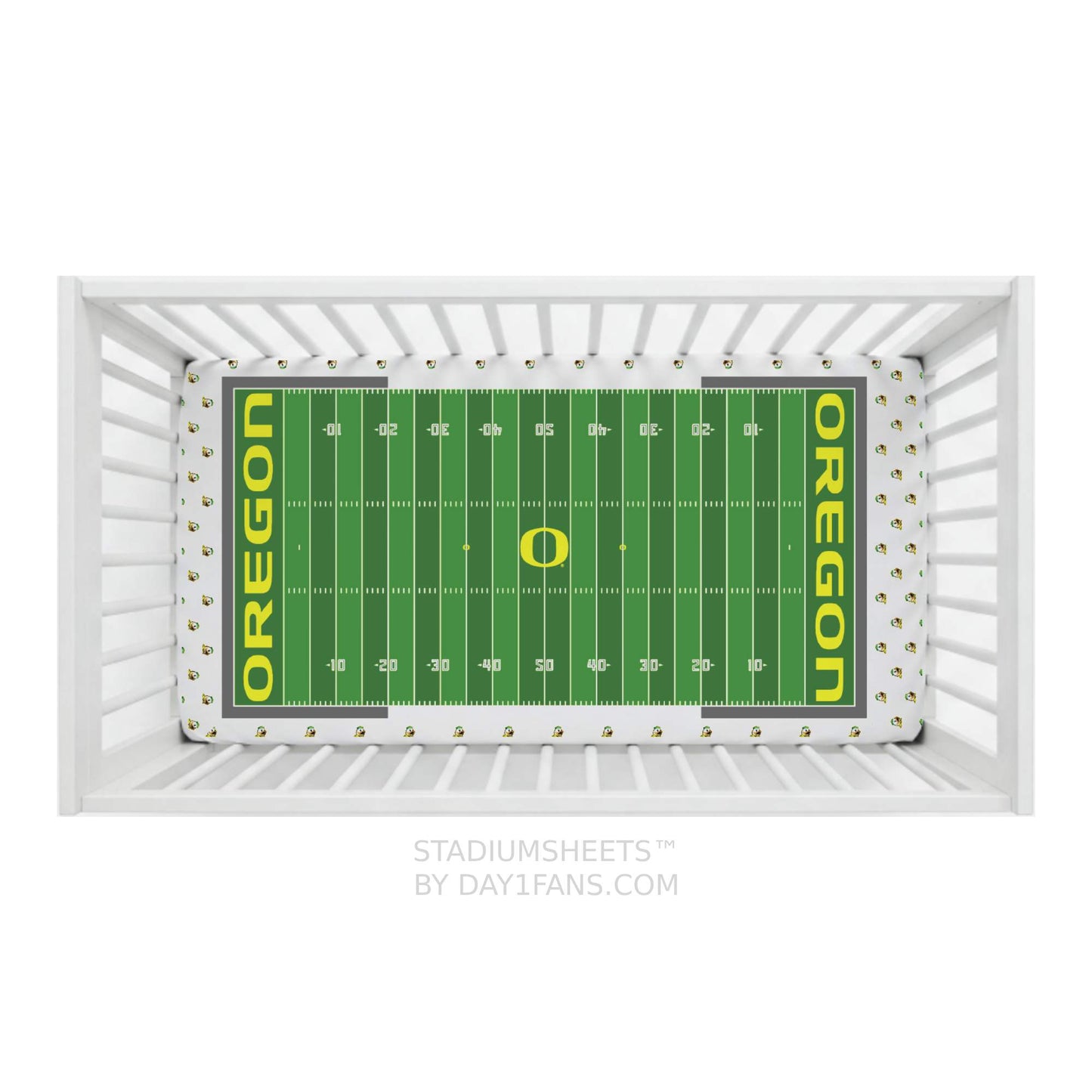 Oregon Ducks StadiumSheets™ Crib Sheets