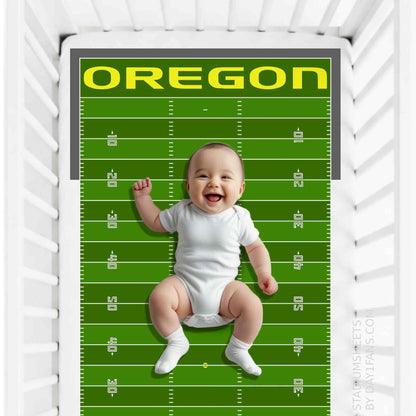Oregon Ducks StadiumSheets™ Crib Sheets
