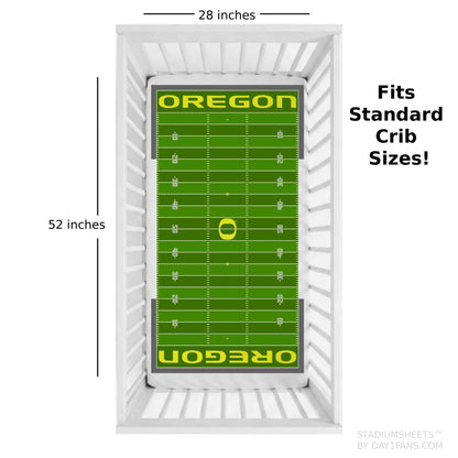 Oregon Ducks StadiumSheets™ Crib Sheets