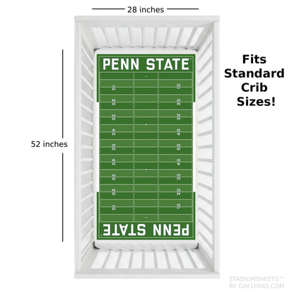 Penn State Nittany Lions StadiumSheets™ Crib Sheets