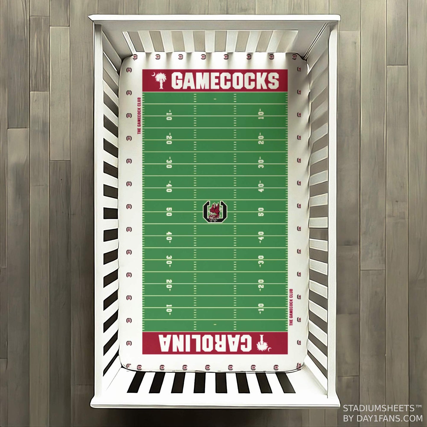 South Carolina Gamecocks StadiumSheets™ Crib Sheets