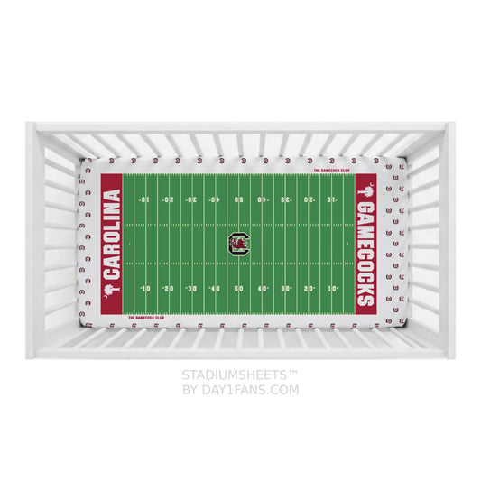 South Carolina Gamecocks StadiumSheets™ Crib Sheets