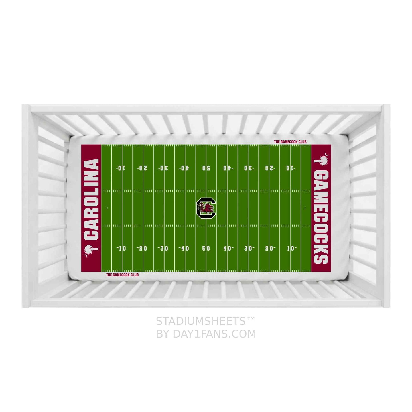 South Carolina Gamecocks StadiumSheets™ Crib Sheets