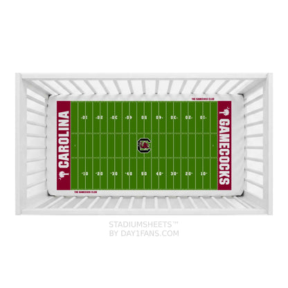 South Carolina Gamecocks StadiumSheets™ Crib Sheets