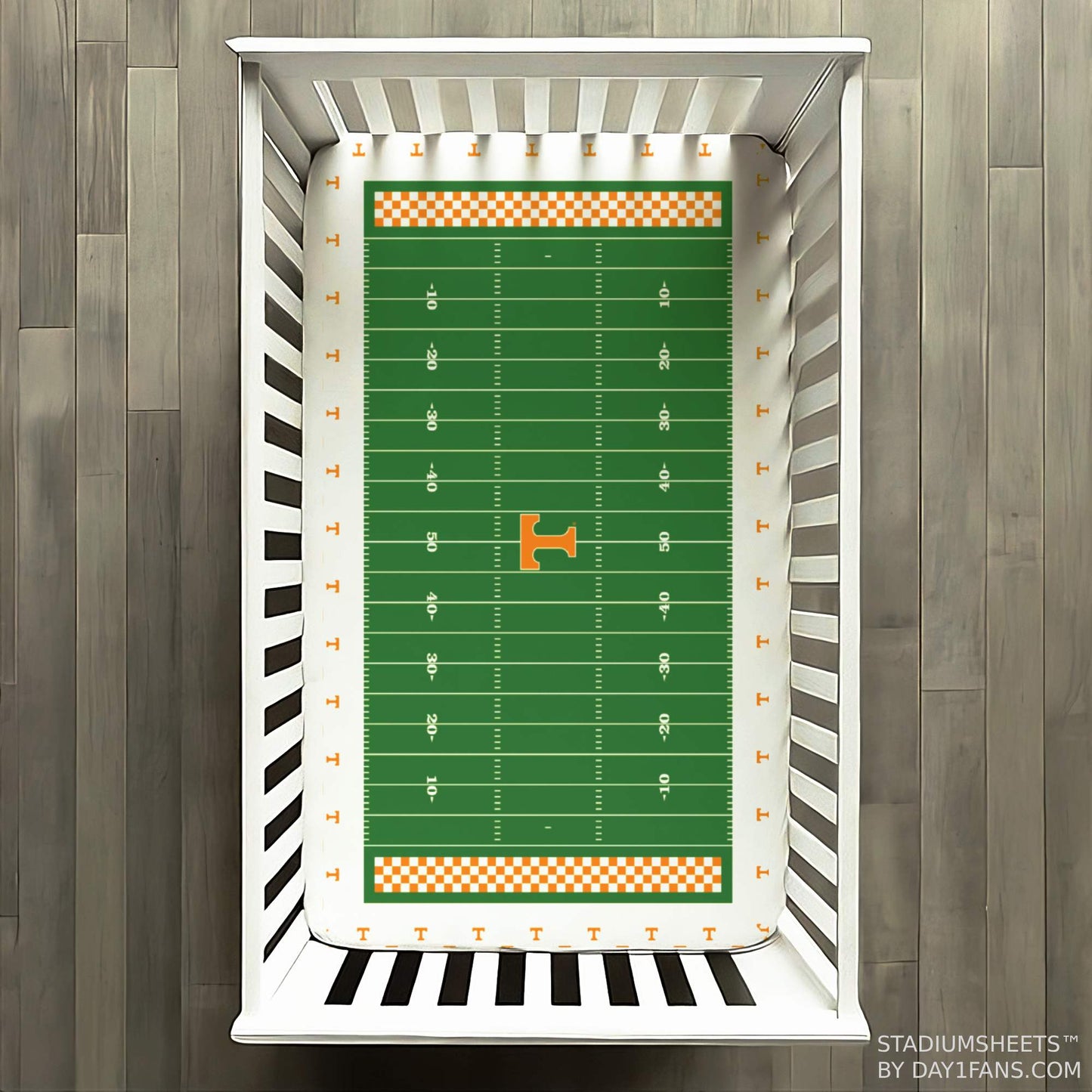 Tennessee Volunteers StadiumSheets™ Crib Sheets