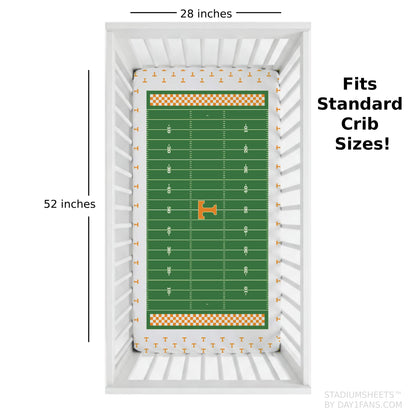 Tennessee Volunteers StadiumSheets™ Crib Sheets