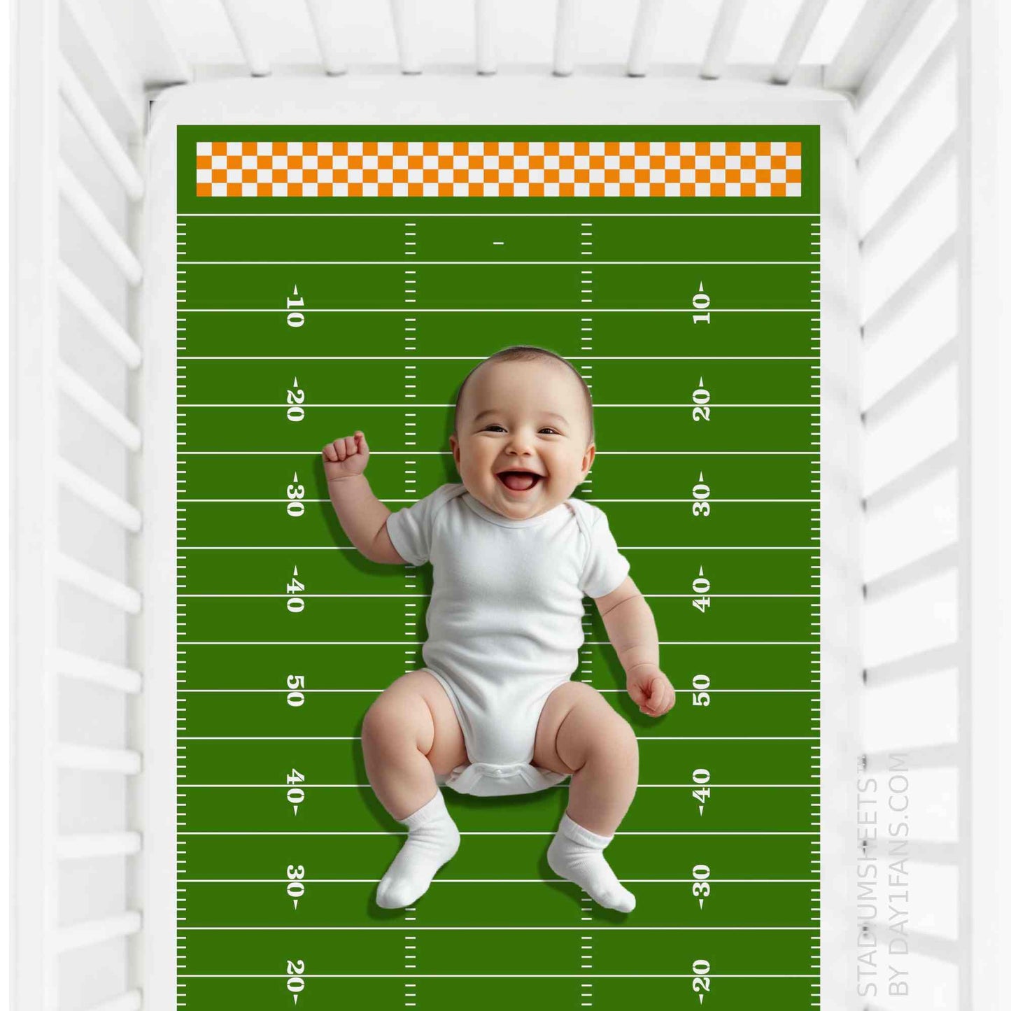 Tennessee Volunteers (Vols) StadiumSheets™ Crib Sheets