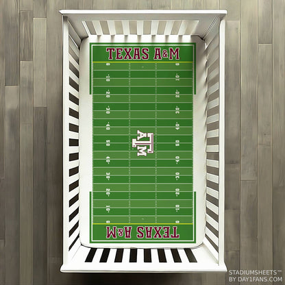 Texas A&M Aggies StadiumSheets™ Crib Sheets