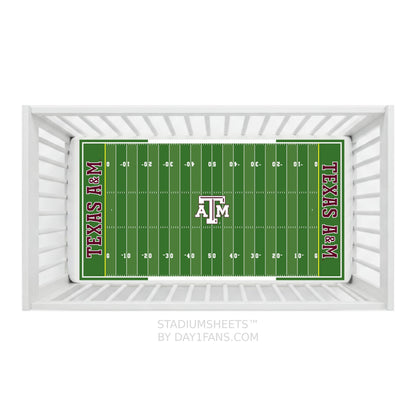 Texas A&M Aggies StadiumSheets™ Crib Sheets