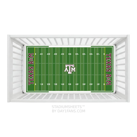Texas A&M Aggies StadiumSheets™ Crib Sheets