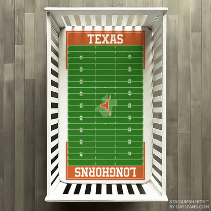 Texas Longhorns StadiumSheets™ Crib Sheets