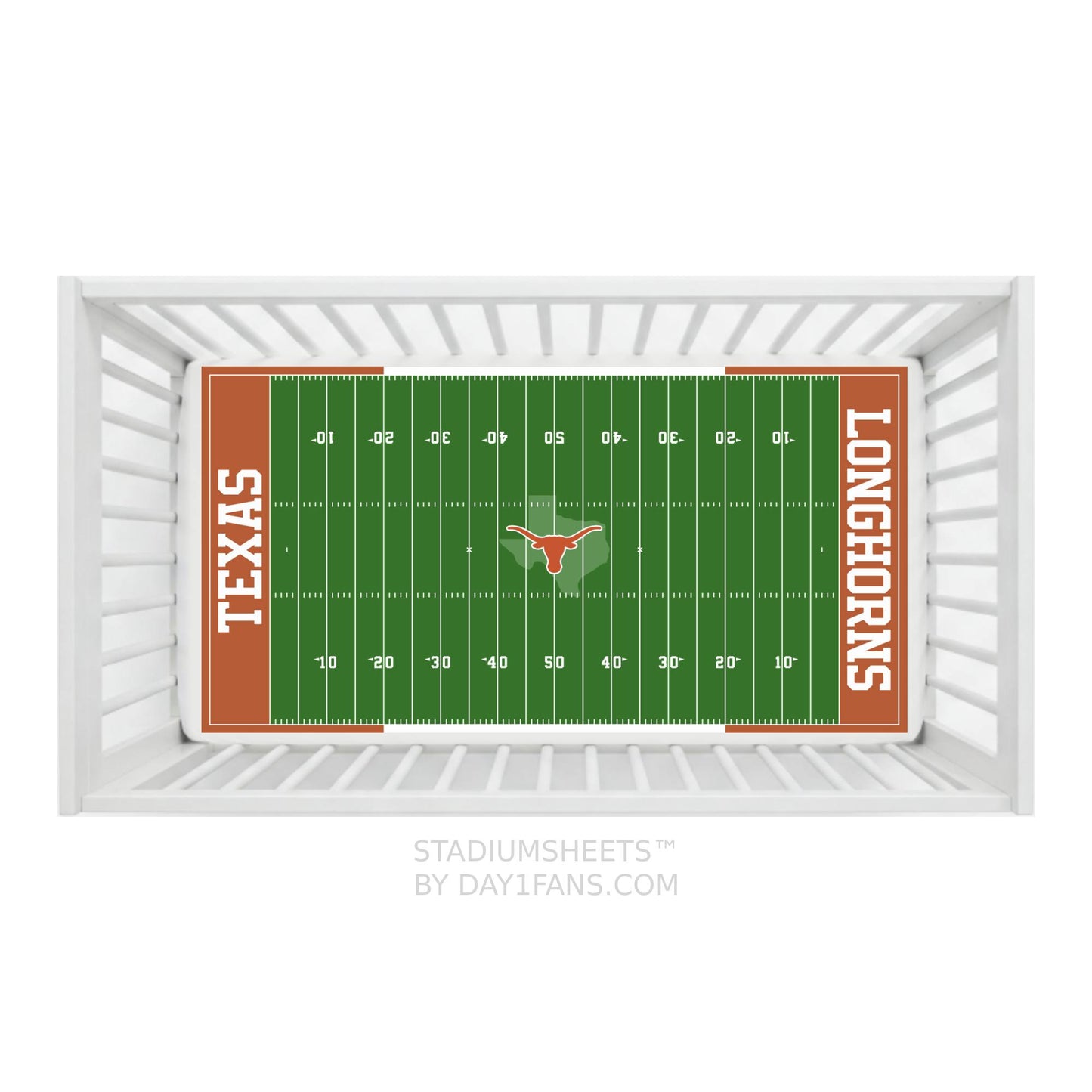 Texas Longhorns StadiumSheets™ Crib Sheets