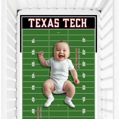 Texas Tech Red Raiders StadiumSheets™ Crib Sheets