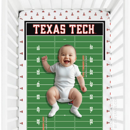 Texas Tech Red Raiders StadiumSheets™ Crib Sheets