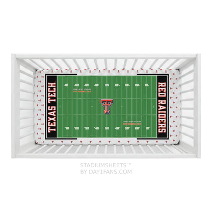 Texas Tech Red Raiders StadiumSheets™ Crib Sheets