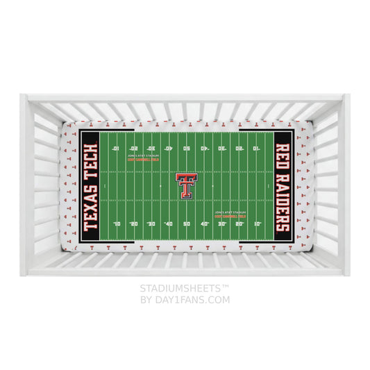 Texas Tech Red Raiders StadiumSheets™ Crib Sheets