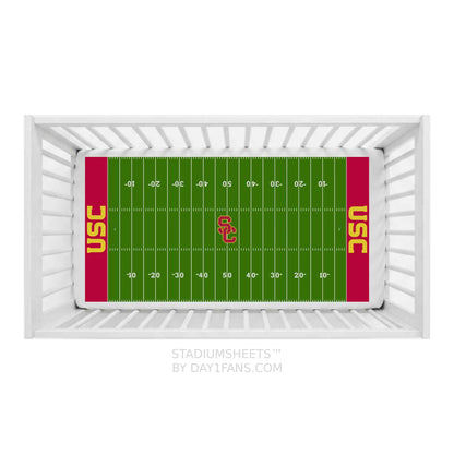 USC Trojans StadiumSheets™ Crib Sheets